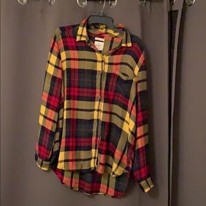 Flannel, super soft AE button down